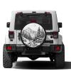 Foruidea Natural Scene Landscape Spare Tire Cover Dust-Proof Wheel Tire Cover Fit Trailer, RV, SUV and Many Vehicle 17 Inch view 2