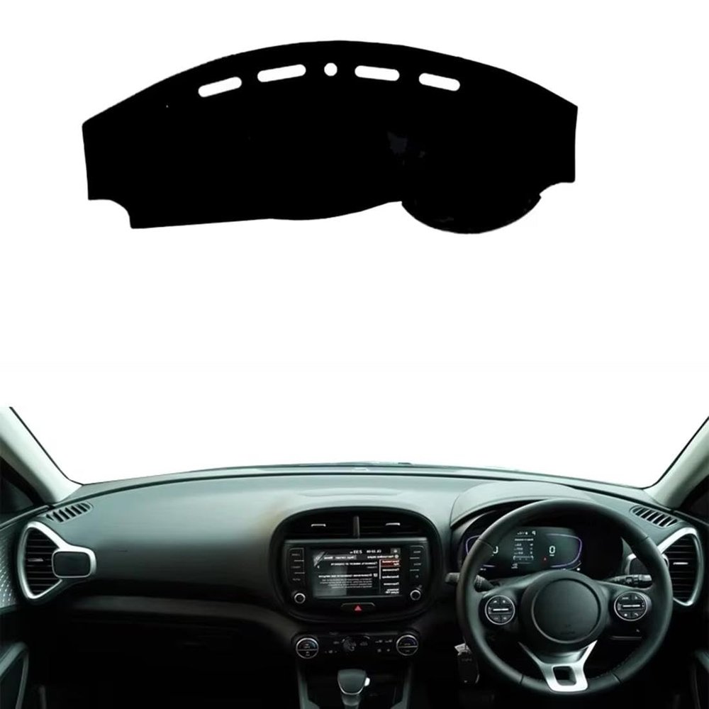 DVIPFVBN Fit for KIA Soul III 2019-2021 2022 2023 2024 2025,Car Dashboard Cover,Dashboard Dash Mat,Non-Slip Dash Mat Car Decoration