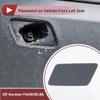 HEROFFIX Front Left Bumper Headlight Washer Nozzle Cover Cap No.T4A5639LML Bumper Trim Nozzle Cover for Jaguar F-Pace 2017-2020 Unpainted Plastic 1 Pcs view 3
