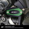 MotHeart Motorcycle Brake Fluid Reservoir Cap for Ninja 400 2018-2026 CNC Front Master Cylinder Cover Ninja 400 Accessories (Green) view 2