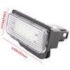 Bloepum 4X Car LED License Plate Light License Plate Light for W203 5D/W211/W219/R171 view 2