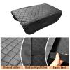 nuoozy Center Console Cover Compatible with Ford Bronco 2021-2025 2/4 Doors, Leather Armrest Cover Lid Protector, Elbow Arm Rest Covering, Anti-Scratch, Black view 2