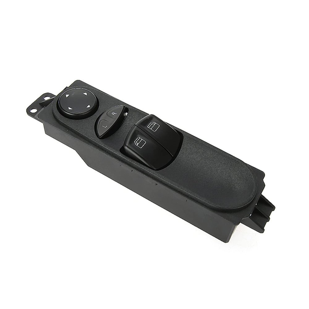 Power Master Window Switch, ABS Plastic Black Electric Window Switch Easy Installation W639 Vito 2003-2014 6395450913