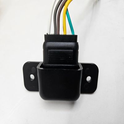 CTW Boat RV, Camper and Trailer 4-Way Flat Plug Holder, 4-Way Wiring Flat Plug Holder, Replacement Part