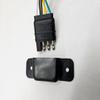 CTW Boat RV, Camper and Trailer 4-Way Flat Plug Holder, 4-Way Wiring Flat Plug Holder, Replacement Part view 2