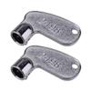 beler 2Pcs Heavy Equipment Ignition Key 2498 Fit for Bomag Isuzu Kobelco Magnum Mitsubishi Morooka Pel TCM view 1