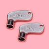 beler 2Pcs Heavy Equipment Ignition Key 2498 Fit for Bomag Isuzu Kobelco Magnum Mitsubishi Morooka Pel TCM view 2