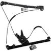 YIZISECCE Car Window Regulator Front Right Side Power Without Motor for VW for Golf 1.8L/1.9L/2.0L 1993-1999 & 2.8L 1995-1998 for Jetta 1.8L/1.9L/2.0L 1993-1999 & 2.8L 1994-1999 1H0837462A 740825 view 4