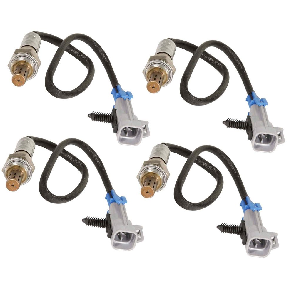 Maxfavor Upstream Downstream O2 Oxygen Sensor Fit for Chevy 2002 Avalanche 1500 5.3L, 2000-2002 Silverado Suburban 1500 Tahoe 5.3L Only for Ca Built, 2002 Blazer S10 4.3L 02 Sensor 234-4650 x4
