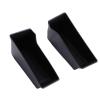 Qiilu 1 Pair Door Handle Armrest Storage Box Pocket, Insert Box Organizer with Anti Slip Pads, Partition Design, Water, Black for Tacoma 2024, Door Handle Armrest Storage Box Pocket view 1