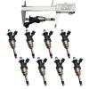 IMIFAFTAbT 8 PCS Fuel injector 19420317 12692522 12661025 12690935 Fits for Cadillac Escalade 2015-2019 for Chevrolet Silverado Suburban Tahoe for GMC Savana Sierra Yukon 8 Cyl 6.2L 2015-2019 view 1