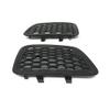 Front Bumper Grille Insert (LH + RH) Compatible With Jeep Grand Cherokee 2014-2016 / Center Grille Bezel Outer (SET) / Front Bumper Insert Lower Grill Bezel Cover (1 Pair) Black view 2