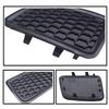 Front Bumper Grille Insert (LH + RH) Compatible With Jeep Grand Cherokee 2014-2016 / Center Grille Bezel Outer (SET) / Front Bumper Insert Lower Grill Bezel Cover (1 Pair) Black view 3