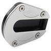 Lirun Motorbike Support Foot Side Stand Enlarger Plate Kickstand Pad for Benelli TRK 502 Black view 2