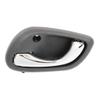 Qiexeoe Car Door Handle Interior Front Driver Side Left Gray with Lever for Chevy for Tracker LSI 1999-2000 & Base 1999-2004 & LT/ZR2 2001-2004 16554828 view 1
