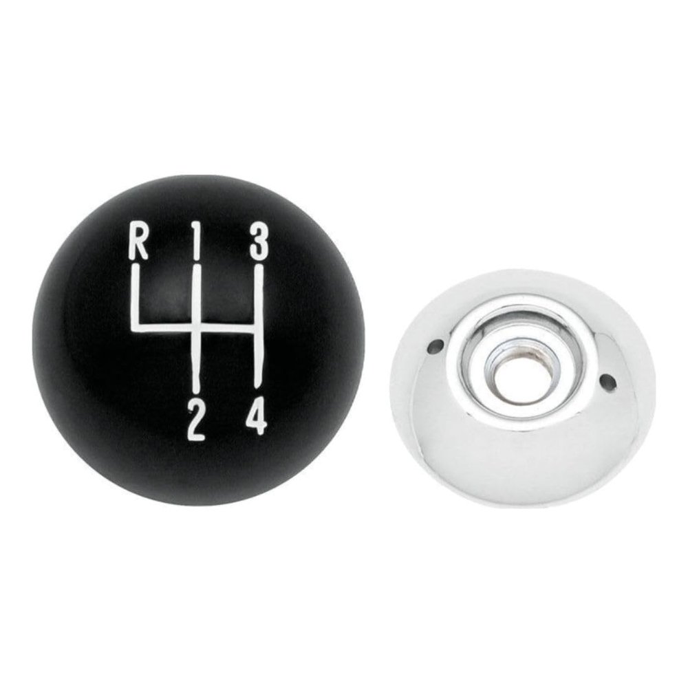 GGDZTMNB Shift Knob Black for Chevrolet Bel Air 1968-1969