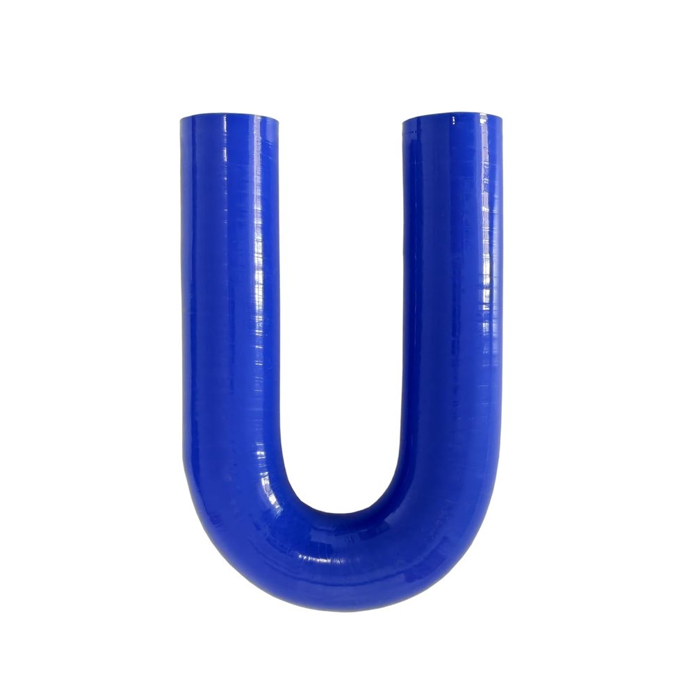 Haturmyko ID 1" (25mm) 180 Degree U Bend Shape Silicone Coupler Hose