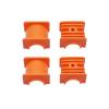 2 Pcs 5433415 Upper Steering Bushing Fits Polaris 300 400LLite Big Boss 250 400L 500 Diesel 455 Magnum 325 425 500 Scrambler 400 500 Sportsman 335 400 500 Trail Boss 250 325 350L view 1
