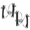 labwork 2PCS Front Left and Right Window Regulator with Motor view 1