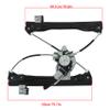 labwork 2PCS Front Left and Right Window Regulator with Motor view 4