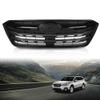 LQI Front Bumper Grille Grill Compatible with Subaru Outback 2020-2022 91121AN08A SU1200189 Glossy Black view 2