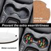 Car Coaster Absorbent Coaster for Cup Holders 2 PCS Tropical Pineapple Car Cup Coaster Non-Scratch Cork Base Drink Coasters for Auto Accessories view 3