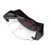 Bacar Front Sport Fairing Windscreen Windshield 1 Pc for Ducati Monster 696 795 796 M1100 All Years Black and Clear view 4