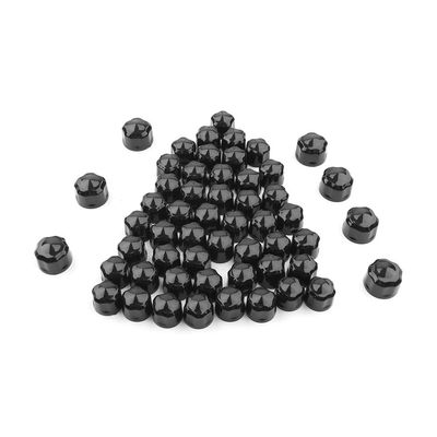 Cnswee6 Black 56 pcs Motorbike Bolt Toppers Cap Set Bolt Head Covers Kit for Harley -Davidson for Touring for Softail Models 1999-2017
