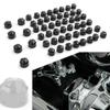 Cnswee6 Black 56 pcs Motorbike Bolt Toppers Cap Set Bolt Head Covers Kit for Harley -Davidson for Touring for Softail Models 1999-2017 view 2