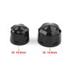 Cnswee6 Black 56 pcs Motorbike Bolt Toppers Cap Set Bolt Head Covers Kit for Harley -Davidson for Touring for Softail Models 1999-2017 view 3
