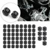 Cnswee6 Black 56 pcs Motorbike Bolt Toppers Cap Set Bolt Head Covers Kit for Harley -Davidson for Touring for Softail Models 1999-2017 view 4