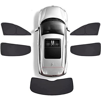 YUFENGLIHAI Car Side Window Sunshades for Hyundai Santa Fe 2006-2012, Auto Front Rear Sunshield Anti-UV Sunshade Privacy Protection Visor Breathable Accessories,D/5 Doors Window
