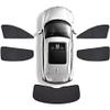 YUFENGLIHAI Car Side Window Sunshades for Hyundai Santa Fe 2006-2012, Auto Front Rear Sunshield Anti-UV Sunshade Privacy Protection Visor Breathable Accessories,D/5 Doors Window view 1