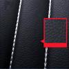 YFBMDFC Car Seat Covers for Toyota Kluger 2013 2014 2015 2016,Car Seat Cushions,Seat Cover Sets Automotive Accessories,Black & Blue 9pcs view 3