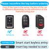 Tukellen for Jeep Key Fob Cover Soft TPU Full Protection Key Case Compatible with 2021-2025 Grand Cherokee L Grand Wagoneer Key Shell (Storm Blue, 5 Buttons) view 2