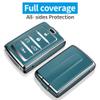 Tukellen for Jeep Key Fob Cover Soft TPU Full Protection Key Case Compatible with 2021-2025 Grand Cherokee L Grand Wagoneer Key Shell (Storm Blue, 5 Buttons) view 3