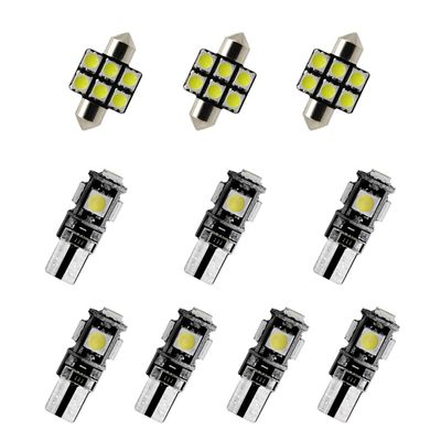 8X-SPEED 10PCS Led Interior Light Bulb 5050 Chip For Honda Odyssey MK5 2018present Done Read Glove Box Trunk Vanity Mirror Sun Visor Light