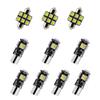 8X-SPEED 10PCS Led Interior Light Bulb 5050 Chip For Honda Odyssey MK5 2018present Done Read Glove Box Trunk Vanity Mirror Sun Visor Light view 1