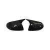 Car Wing Mirror Covers Cap, for Ma&zda 3 2010-2013 6 2009-2011 Rearview Side Mirror Cover Wing Cap Car Exterior Door Rear View Case Trim view 1