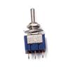GLEAVI 6-Pin Mini Toggle Switch Position On/Off/On Metal Construction for Guitar Pickup Selector or DIY Projects view 4