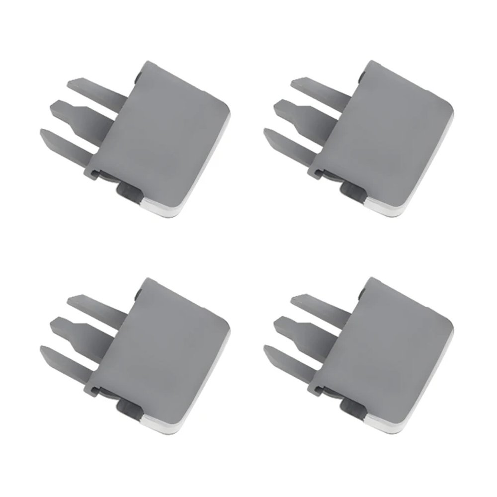 Car Air Conditioning Vent Shield Car Center Dash Vents Paddle Air Conditioner Leaf Clip Compatible For Toyota Corolla Sagitar Accessories(Gray 4pcs)