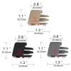 Car Air Conditioning Vent Shield Car Center Dash Vents Paddle Air Conditioner Leaf Clip Compatible For Toyota Corolla Sagitar Accessories(Gray 4pcs) view 3