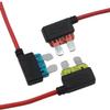 LIHUA 10-2PCS 12V 5A10A15A20A Car Fuse Holder Add-a-Circuit TAP Adapter m;ic/ro Standard ATM APM Medium Simple(Standard,5PCS_15A) view 3
