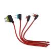 LIHUA 10-2PCS 12V 5A10A15A20A Car Fuse Holder Add-a-Circuit TAP Adapter m;ic/ro Standard ATM APM Medium Simple(Mini,5PCS_20A) view 2