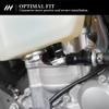 MotHeart Fuel Tank Connector Pro Kit For 350 EXC-F 2020-2023 Fuel Line Coupler Motorcycle CNC Connector Fuel System Parts 350 exc-f Accessories (Black) view 2