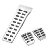 Gonetre Gas Brake Accelerator Pedal Cover Stainless Steel Anti Slip Foot Pedal Pads Replacement for hyu ndai Tucson Sonata Santa Fe (MT) view 3