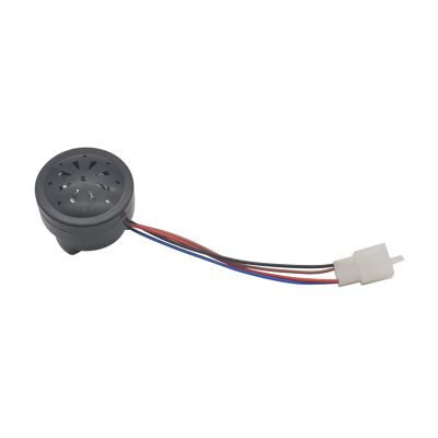 BAIMOQI 2 in 1 Bike SUV Horn Electric Horn LED 48/60V Electric Motorcycle Horn Motorbike Replacement Electric Horn Car