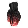 RATCHROLL 1 Pc Universal Gear Shift Knob Cover Automotive Manual Stick Shifting Handle Protector Flower Hoodie Style Black,Red Polyester view 1