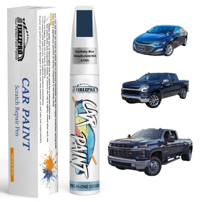 FIXEZPRO Northsky Blue Metallic(GA0/WA619D) Touch Up Paint for Chevrolet, Car Paint Scratch Repair Remover Pen Color Exact Match, Quick and Easy Fix Automotive Chips and Nicks Scuff