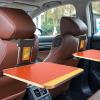 WNYAILLL Car Seat Tray Table, Car Backseat Table, Eating Table & Tray, Car Work Table, Back Seat Headrest Tray, for Snacks, Toys, Books, Entertainment, Road Trip Essentials Accessories(Yellow) view 2